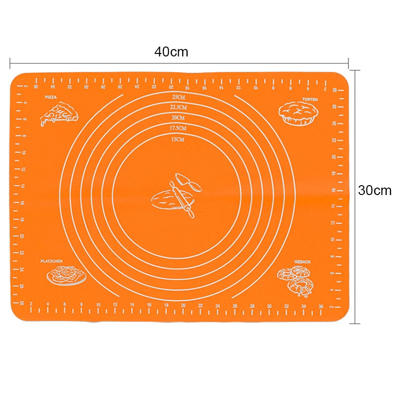 Silicone Non-Stick Rolling Mat Pastry Non-Slip Mat
