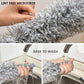 Eyliden Microfiber Duster with Extendable Long Handle 245cm Long 180 Degree Rotating Head  for Car Home Kitchen Office