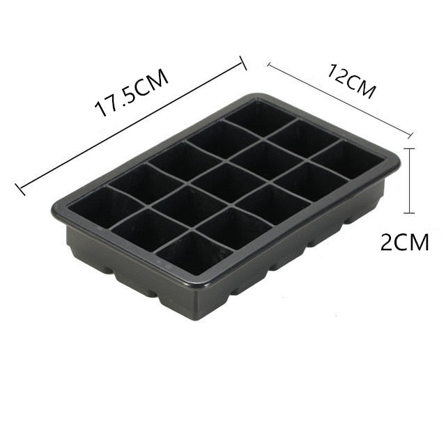 15 Cavity Silicone Ice Tray Ball Maker