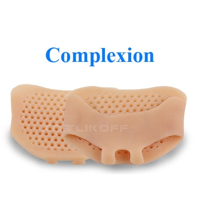 Silicone Insoles For Shoes Gel Padded Forefoot Insoles For Heel Shoes Pad Breathable Soft Care High Heel Shoe Insole Insert