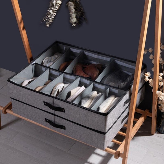 Transparent shoes box Drawer organizer for shoe storage Foldable box for shoe Home shoe storage boxes under bed storage