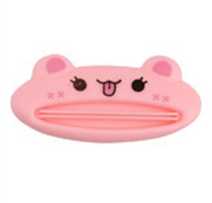 Cartoon Bathroom Dispenser Toothpaste 1pc/lot Lovely Animal Tube Squeezer Easy Squeeze Paste Dispenser Roll Holder 8.8*4cm