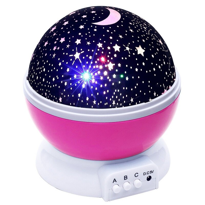 Children Bedroom Moon Starry Sky LED Night