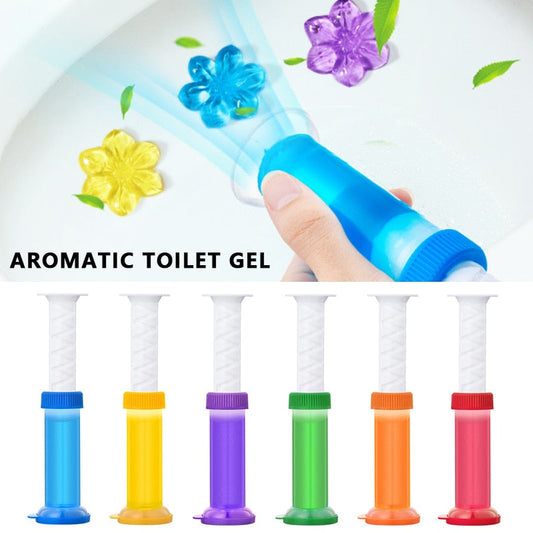 Flower Aromatic Toilet Gel Toilet Deodorant Cleaner Toilet Fragrance