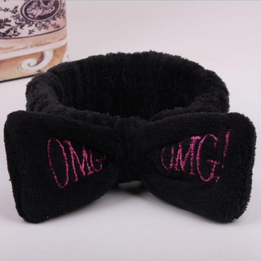 New Arrival Women Head Wrap Soft Coral Fleece Makeup Headband