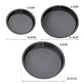 3pcs Non-Stick Carbon Steel Pizza Pan Oven Baking Trays Mold