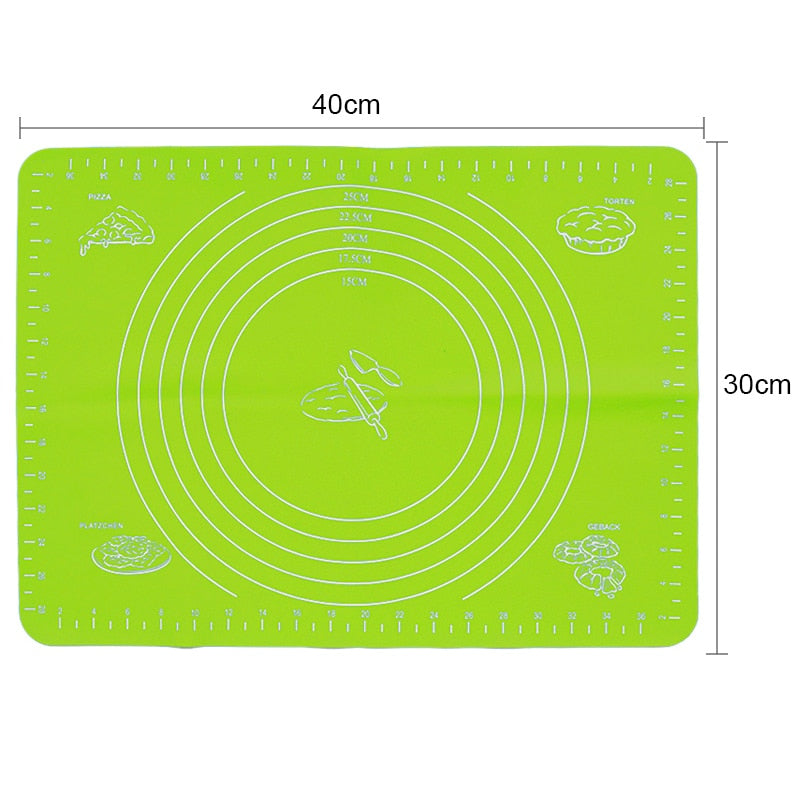 Silicone Non-Stick Rolling Mat Pastry Non-Slip Mat