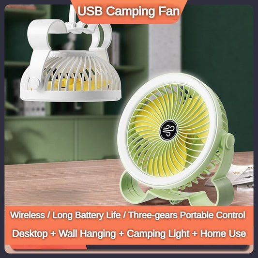 Desktop USB Mini Fan Portable Rechargeable