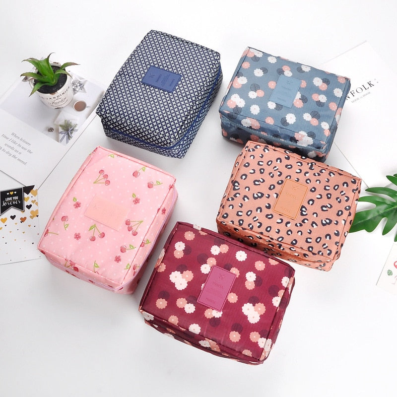 Travel Organization Beauty Cosmetic Make up Storage Cute Lady Wash Bags Handbag Pouch Accessories Supplies item Products