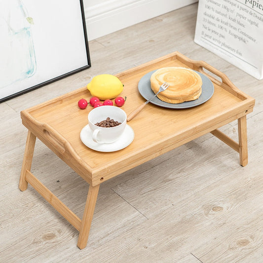 Portable Laptop Desk Coffee Tables Bed Tray Breakfast Tea Food Table