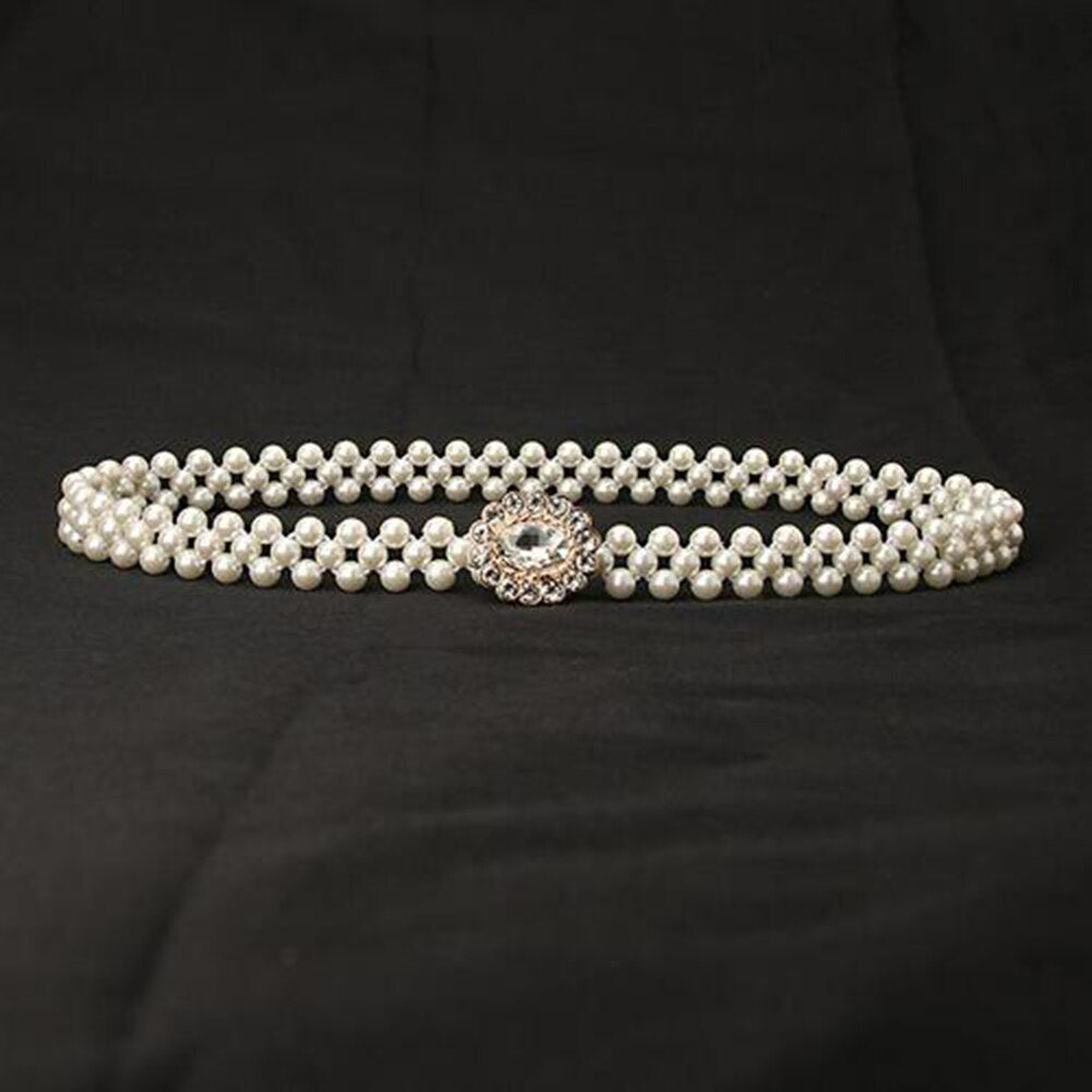 Shell Pearl Waist Chain Women's