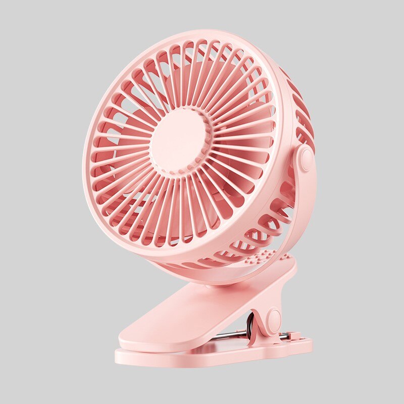 Mini Cooling Fan Portable Desktop Clip USB Charging Cool Fans