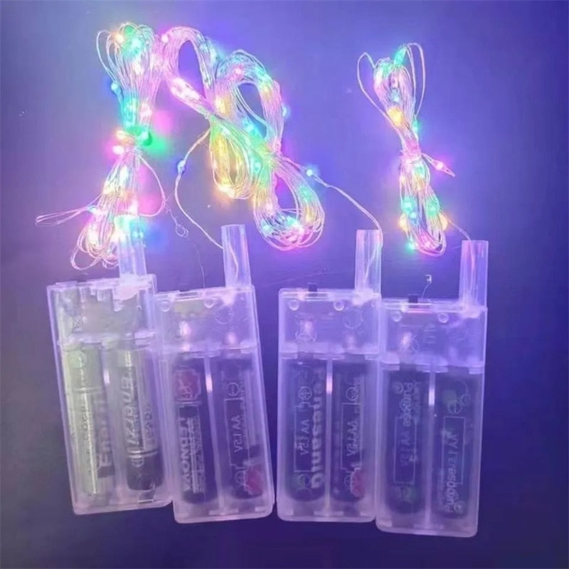 Led Fairy Lights Copper Wire String 3M 30 Led Holiday