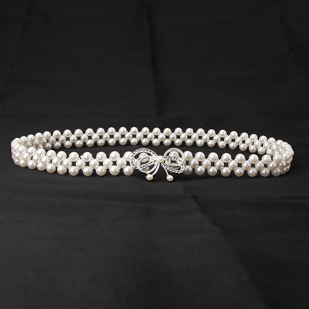 Shell Pearl Waist Chain Women's