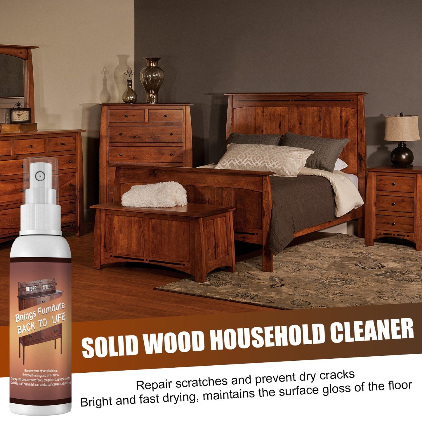 Wood Scratch Remover Spray Repair Paint For Wooden Furniture Spray Polish