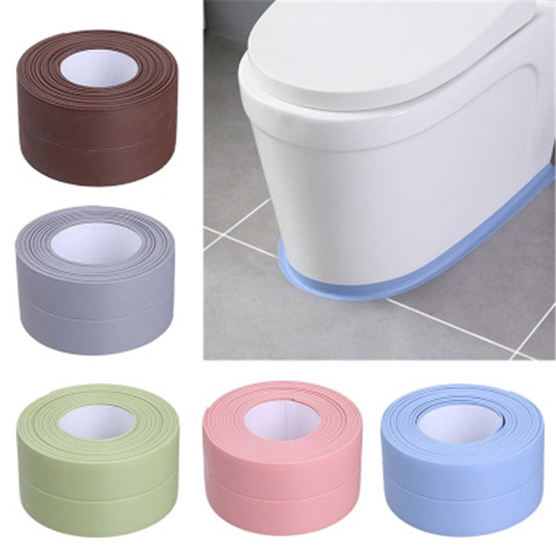 For Bathroom Kitchen Accessories Shower Bath Sealing Strip Tape