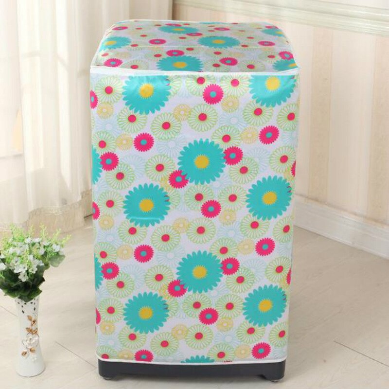 Front Open Waterproof Washing Machine Cover