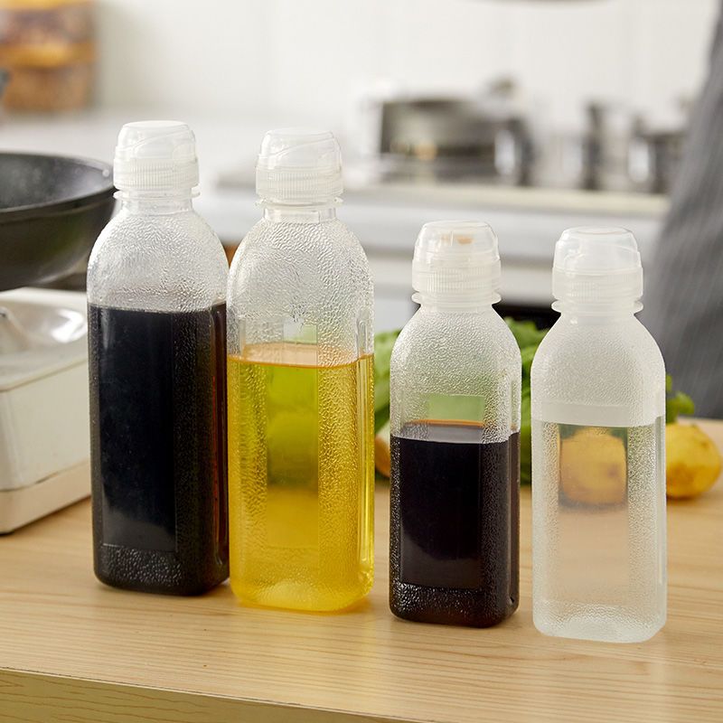 Oil Bottle Simple Oil Pot Flavor Full Empty Bottle Kitchen Squeeze Seasoning Bottle