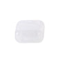 5 PCS Mini Plastic Boxes Square Transarent Case with Hinged Lid  for Earrings Ring