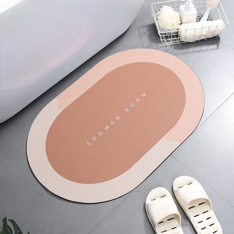 Super Absorbent Bath Mat Instant Drying Mat