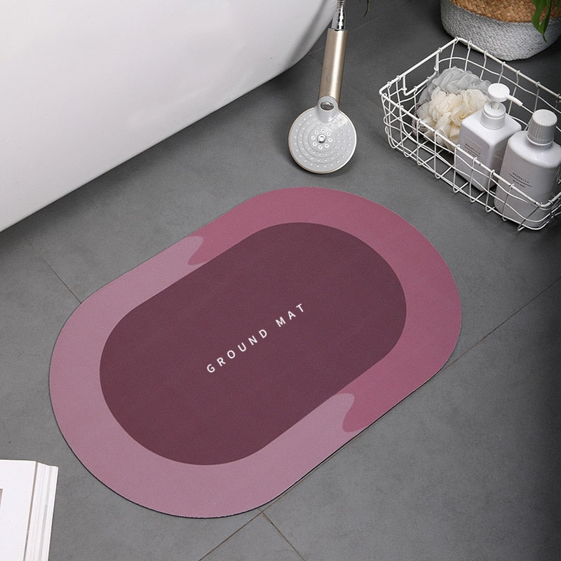 Super Absorbent Bath Mat Instant Drying Mat