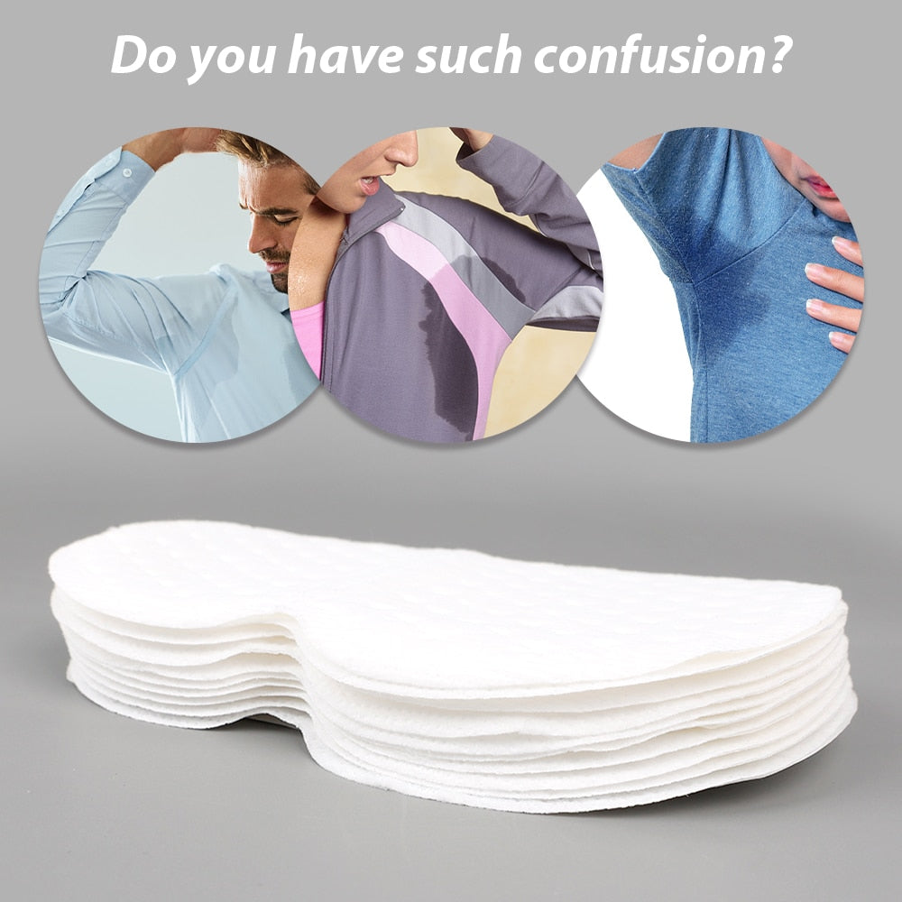 10Pcs Unisex Sweat Pads Summer Deodorants Underarm Anti Perspiration Sweat absord bra Pads
