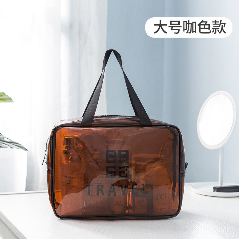 Waterproof Large Capacity Portable Transparent Cosmetic Bag