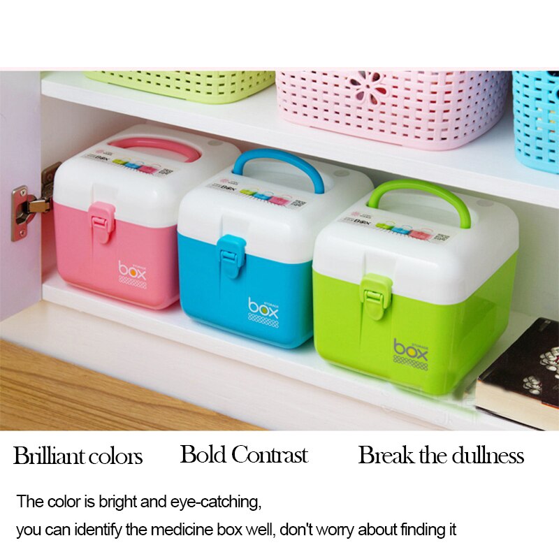 Medicine Box Multi-layer Small Household Medicine Box Storage Box