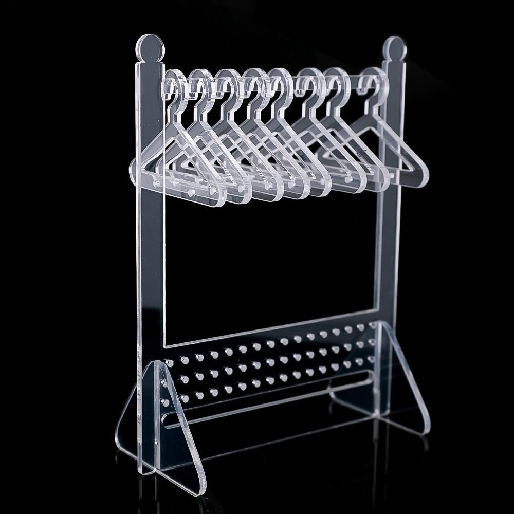 Acrylic Transparent Earrings Stand Organizer