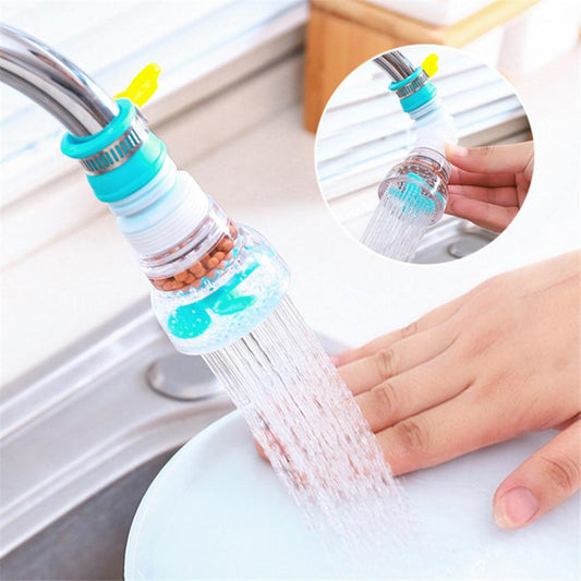 360 Adjustable Faucet Water Filter for kitchen Sink Extender