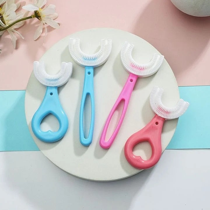 Toothbrush for Children U Shaped Kids Child Toothbrush