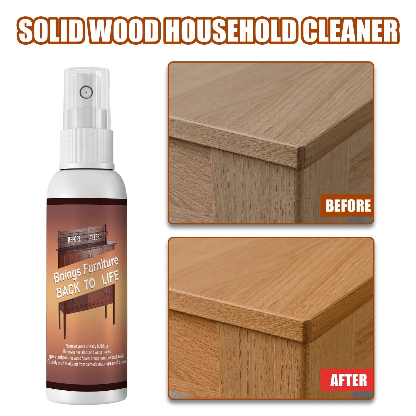 Wood Scratch Remover Spray Repair Paint For Wooden Furniture Spray Polish