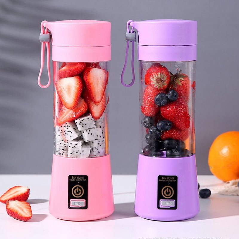 Portable Blender Mini Mixer Electric Juicer Machine Fresh Fruit Juice