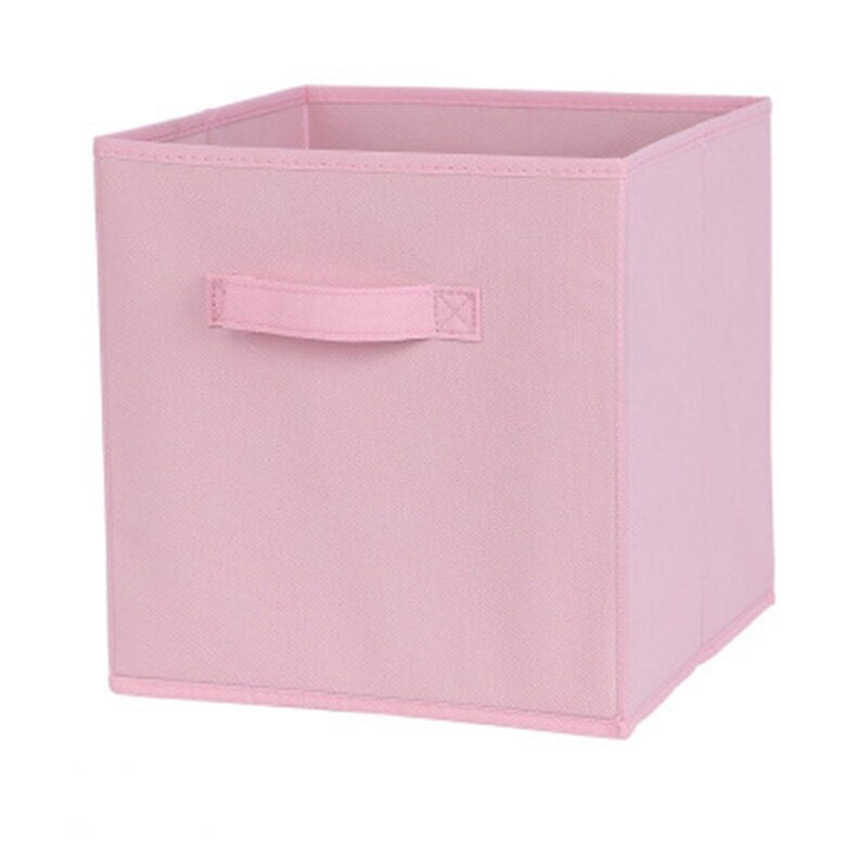 Foldable Cloth Storage Bins Fabric Cube Storage Baskets Container Closet Organizer