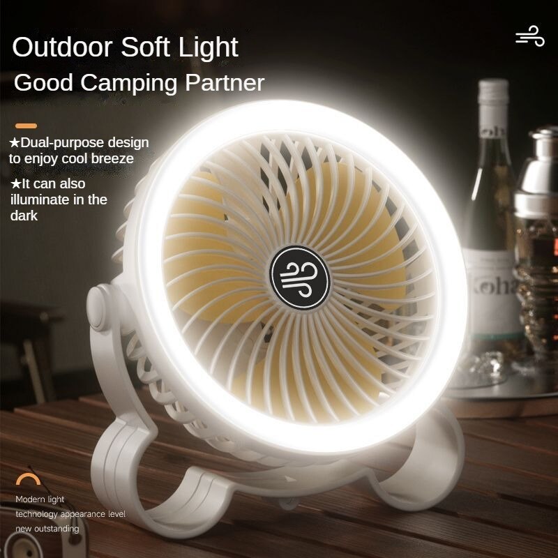 Desktop USB Mini Fan Portable Rechargeable