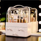 Transparent Portable Cosmetic Box Large Desktop Organizer