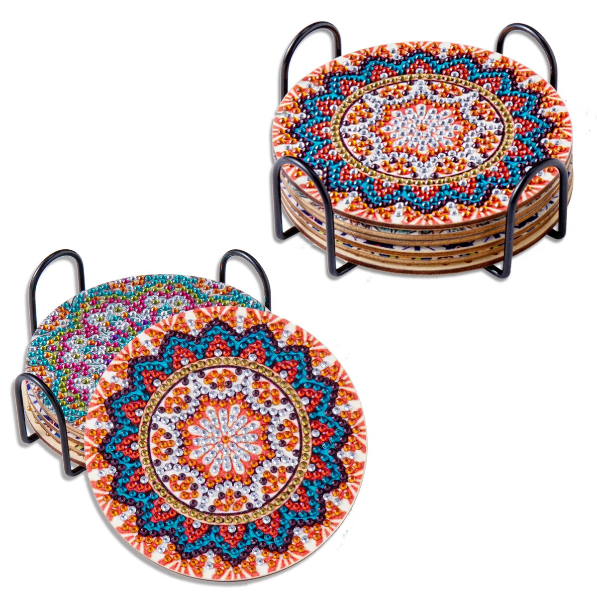 6Pcs/set Diamond Painting Coasters
