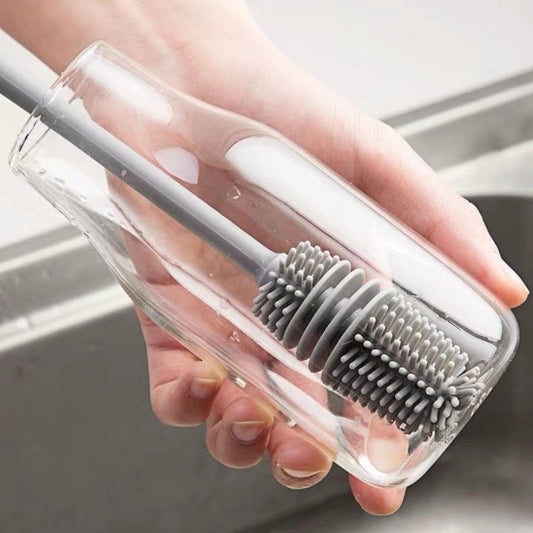 Silicone Cup Brush Cup Scrubber Glass Cleaner