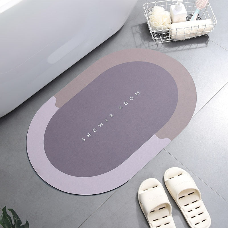 Super Absorbent Bath Mat Instant Drying Mat