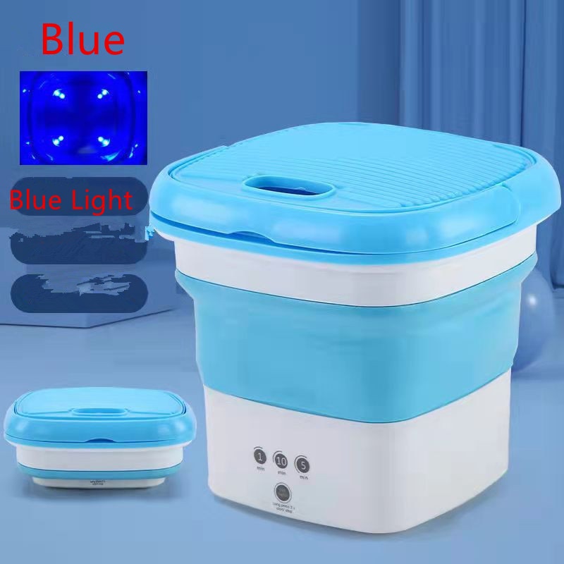 Folding Washing Machine For Clothes With Dryer Bucket
