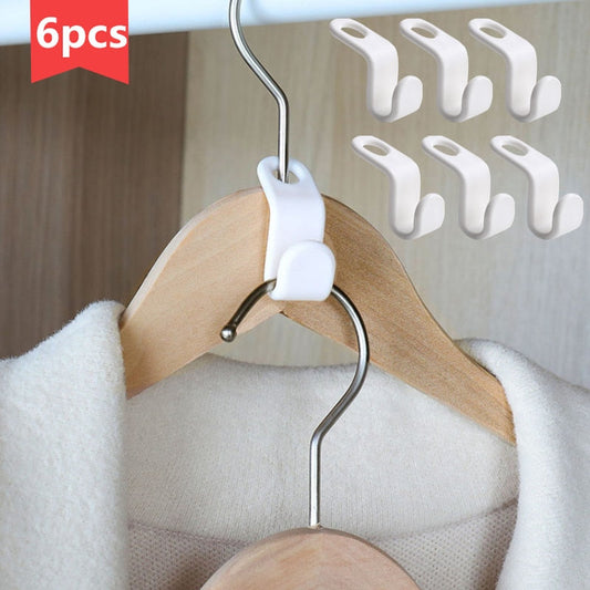 5pc Multi-function Wardrobe Space-saving Stack Hanger Hook