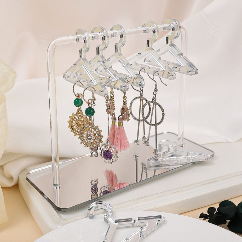 Acrylic Transparent Earrings Stand Organizer