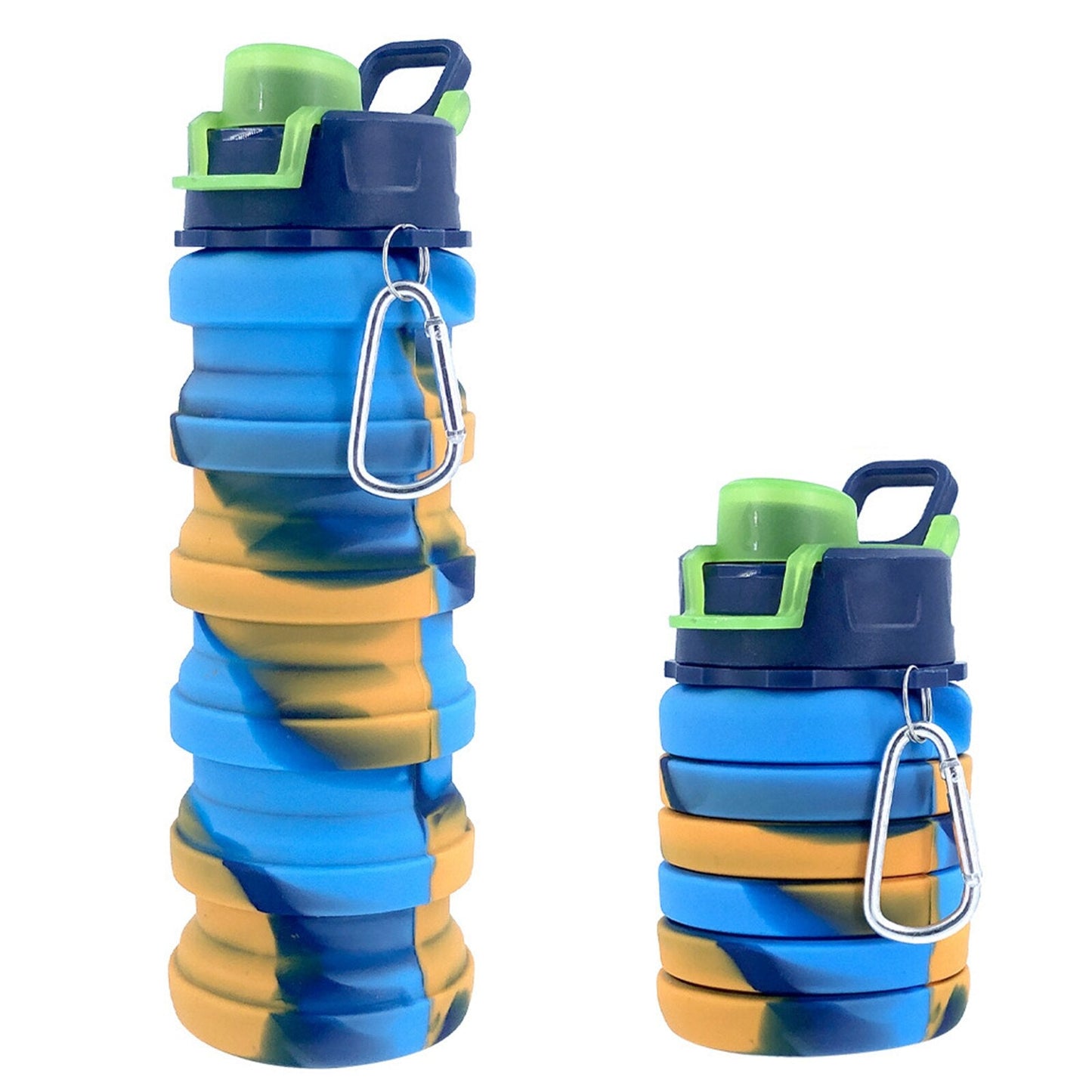 500ml Creative Foldable Silicone Water Bottle