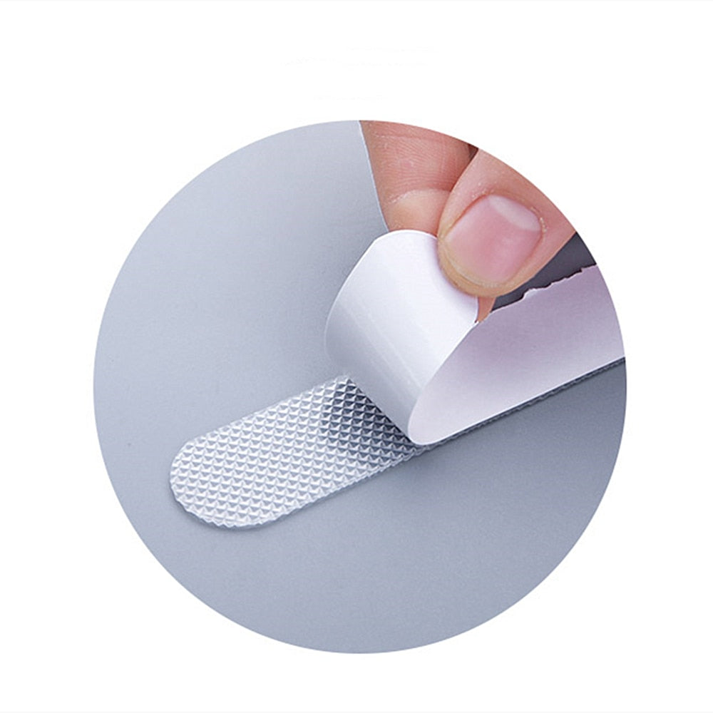 5 pcs PVC Tapes Anti-Slip Strips Shower Floor Stickers Bath Safety Strips