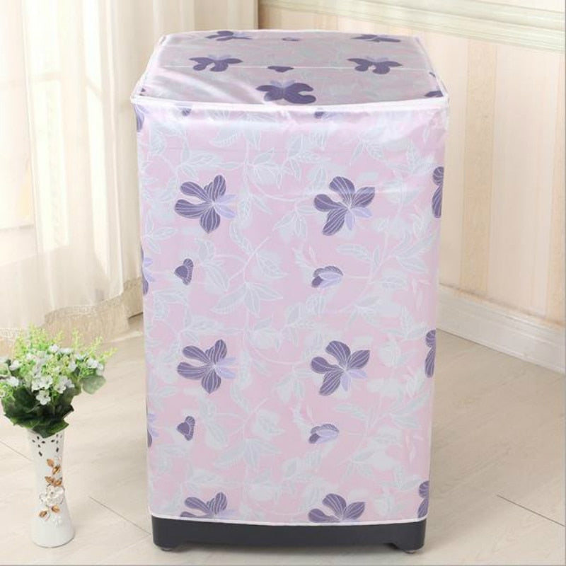 Front Open Waterproof Washing Machine Cover