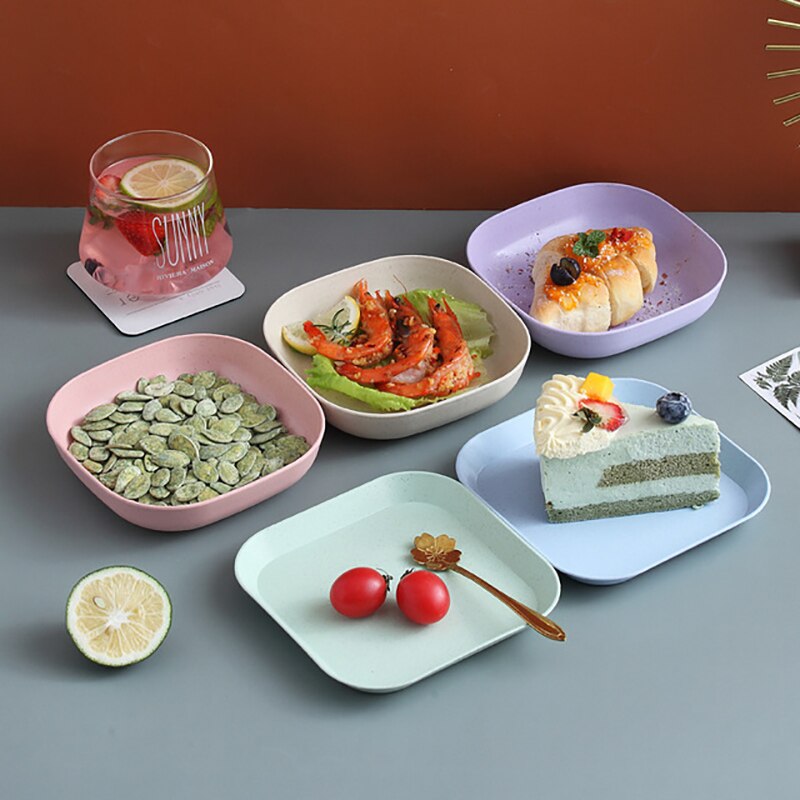 10pcs tableware baby eating tableware set with stand