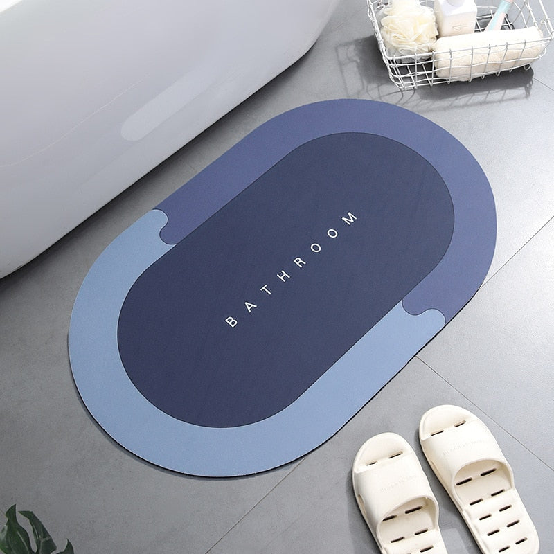 Super Absorbent Bath Mat Instant Drying Mat