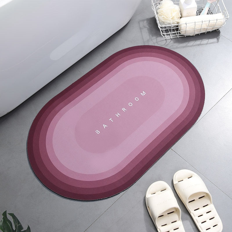 Super Absorbent Bath Mat Instant Drying Mat