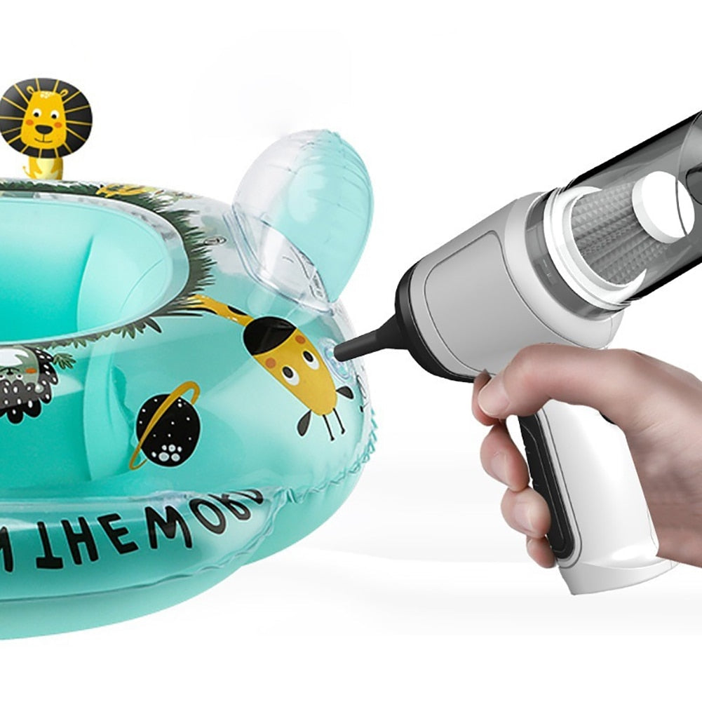 Wireless Rechargeable Wet and Dry Dual Use Car Vacuumed cleaner Accessories