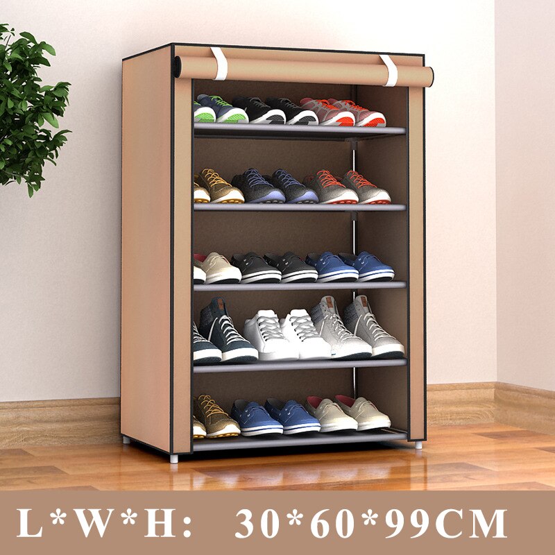 5 layer Shoerack Door Shoe Cabinets Shoes Organizer